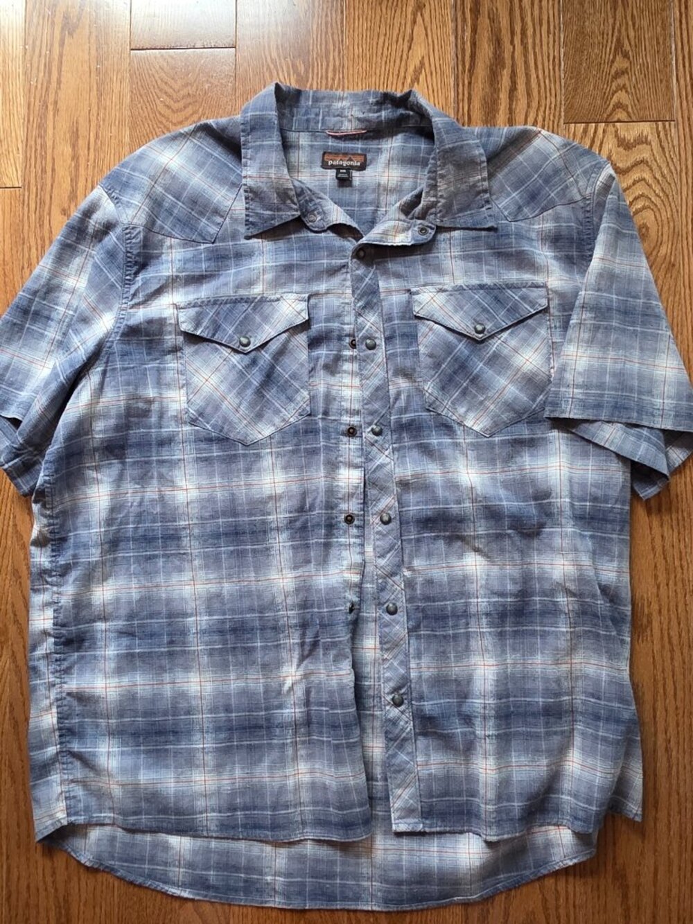 XXL Patagonia Western Snap Short Sleeve Shirt
